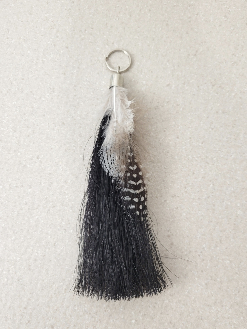 Horse Hair | Average Tassel Keychain
